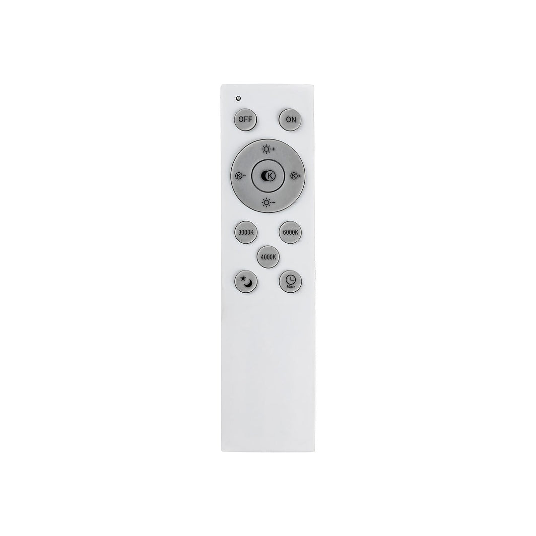 Lámpara de techo Tesia, ind. Ceil.LED 60W, m.negro,D60cm - plafón de techo