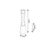 Arco-íris Rabalux - lâmpada decorativa Gy6.35 20W, 39,5 cm