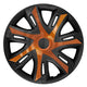 Calotas 16'' NRM N-Power bicolor cobre/preto 4 unid.
