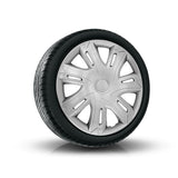 Calotas universais NRM N-Power 14'' cor prata 4 peças