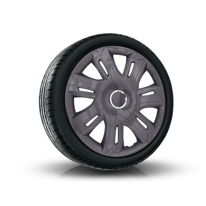 Tapón 16" Supernova grafito lacado 4 piezas universal