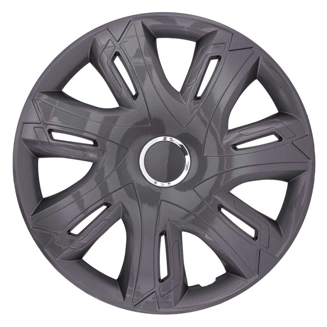 Tapón 16" Supernova grafito lacado 4 piezas universal
