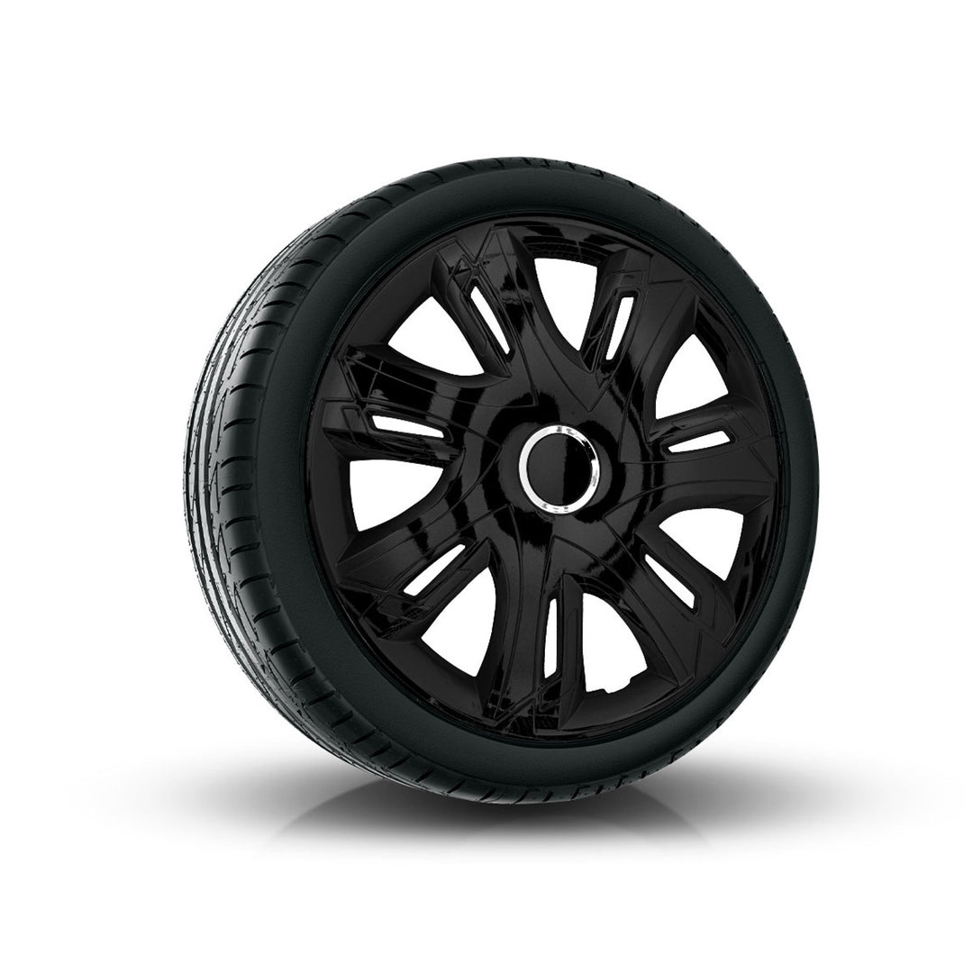Plugue Supernova 16" lacado preto 4 peças universal