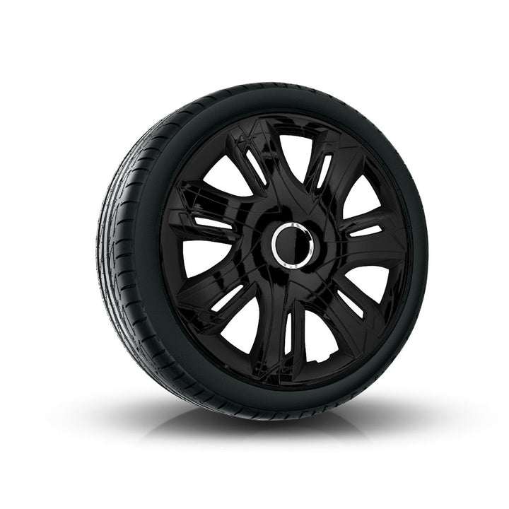 Plugue Supernova 16" lacado preto 4 peças universal