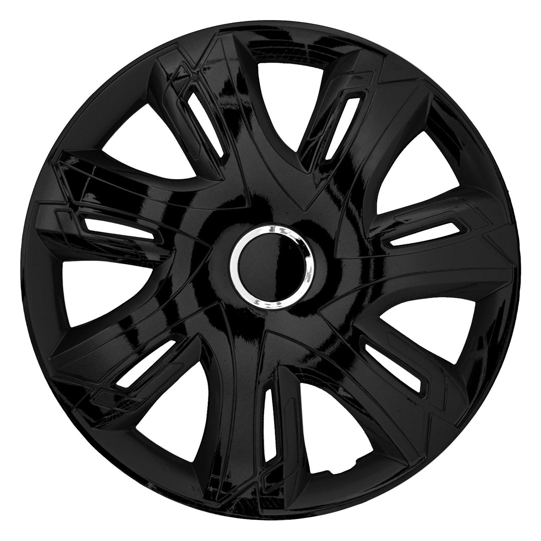 Plugue Supernova 16" lacado preto 4 peças universal