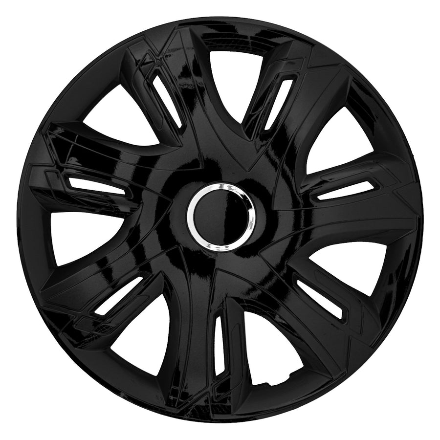 Plugue Supernova 16" lacado preto 4 peças universal