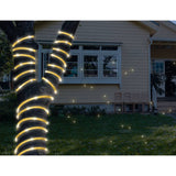 Cordón decorativo ML54GC 100LED 10m con purpurina oro blanco cálido IP44