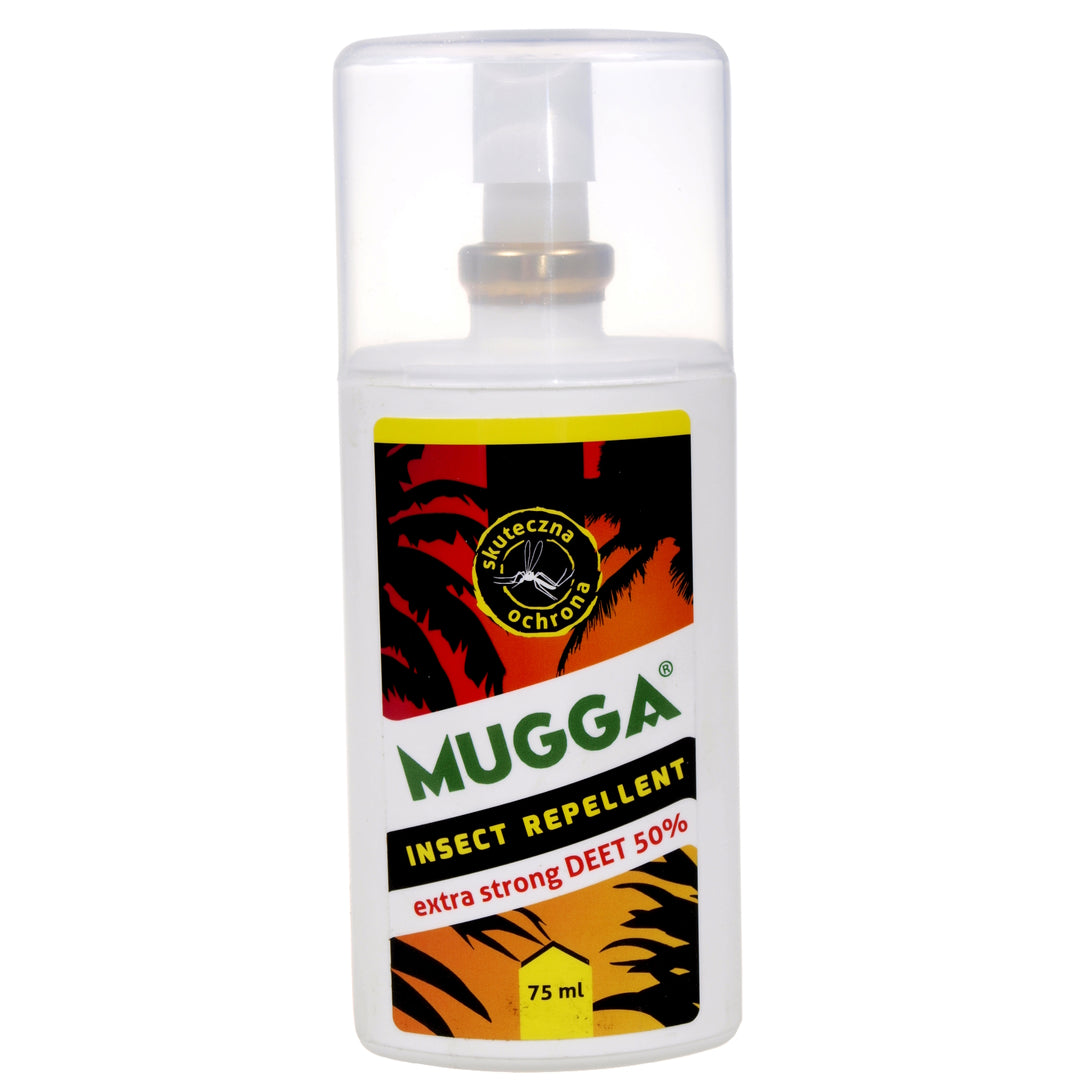 Zestaw Mugga Spray Fuerte + Roll On 50% Deet Mugga