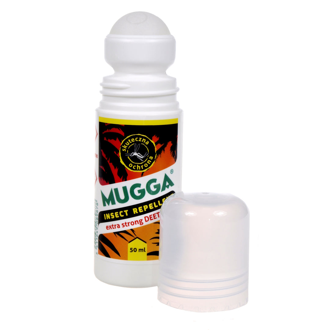 Zestaw Mugga Spray Fuerte + Roll On 50% Deet Mugga
