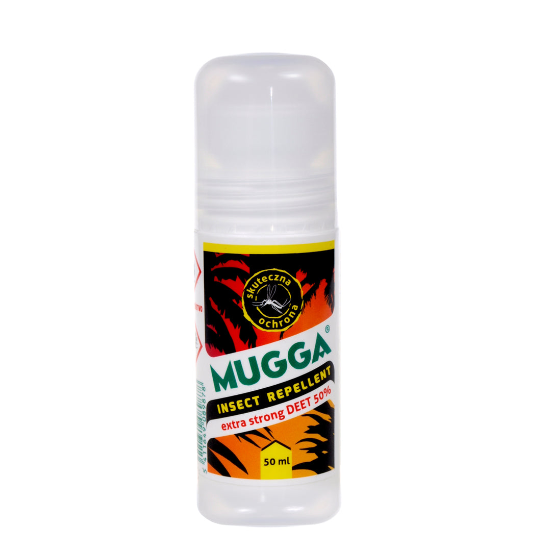 Zestaw Mugga Spray Fuerte + Roll On 50% Deet Mugga