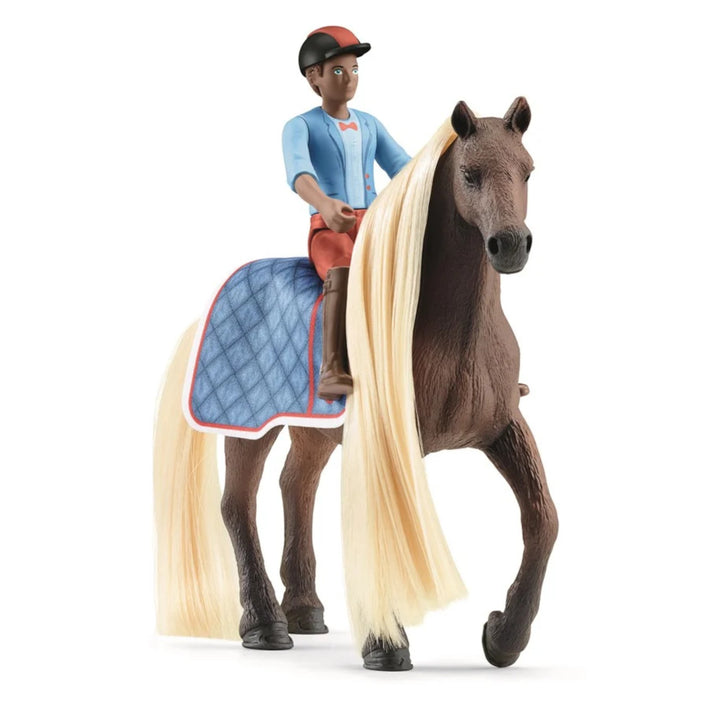 Conjunto inicial Schleich SLH42586 Horse Club Leo e Rocky 42586