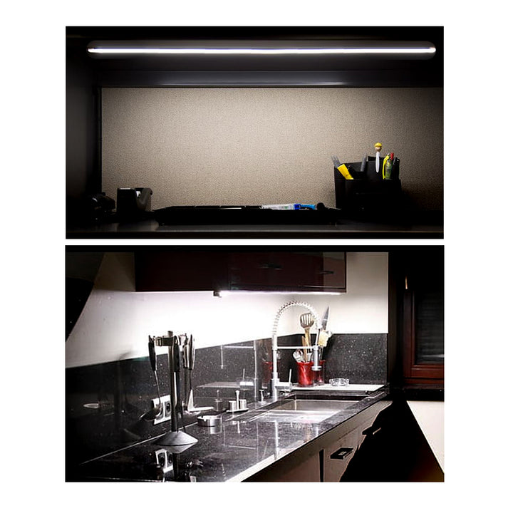 Faixa de iluminação LED sob o gabinete + controle remoto