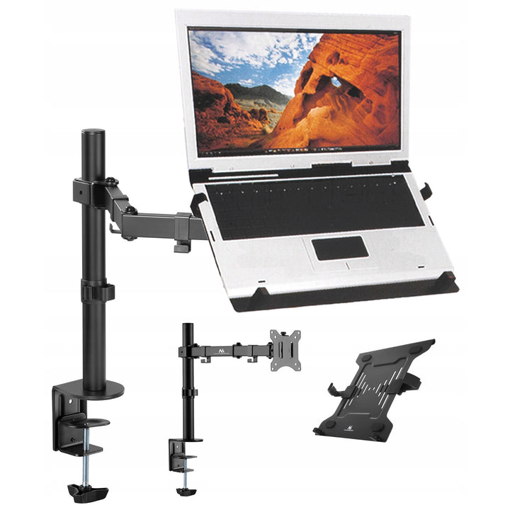 Maclean MC-883 soporte giratorio para ordenador portátil de sobremesa