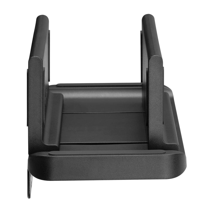 Suporte ajustável para terminal de PC/cliente fino Maclean MC-454, compatível com montagens VESA, independente, preto