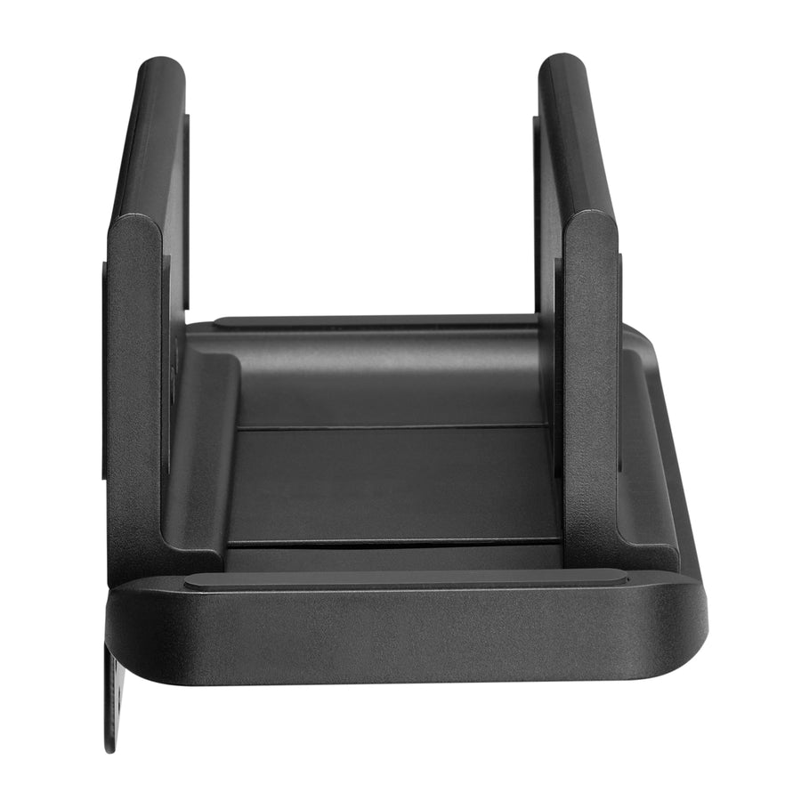 Suporte ajustável para terminal de PC/cliente fino Maclean MC-454, compatível com montagens VESA, independente, preto
