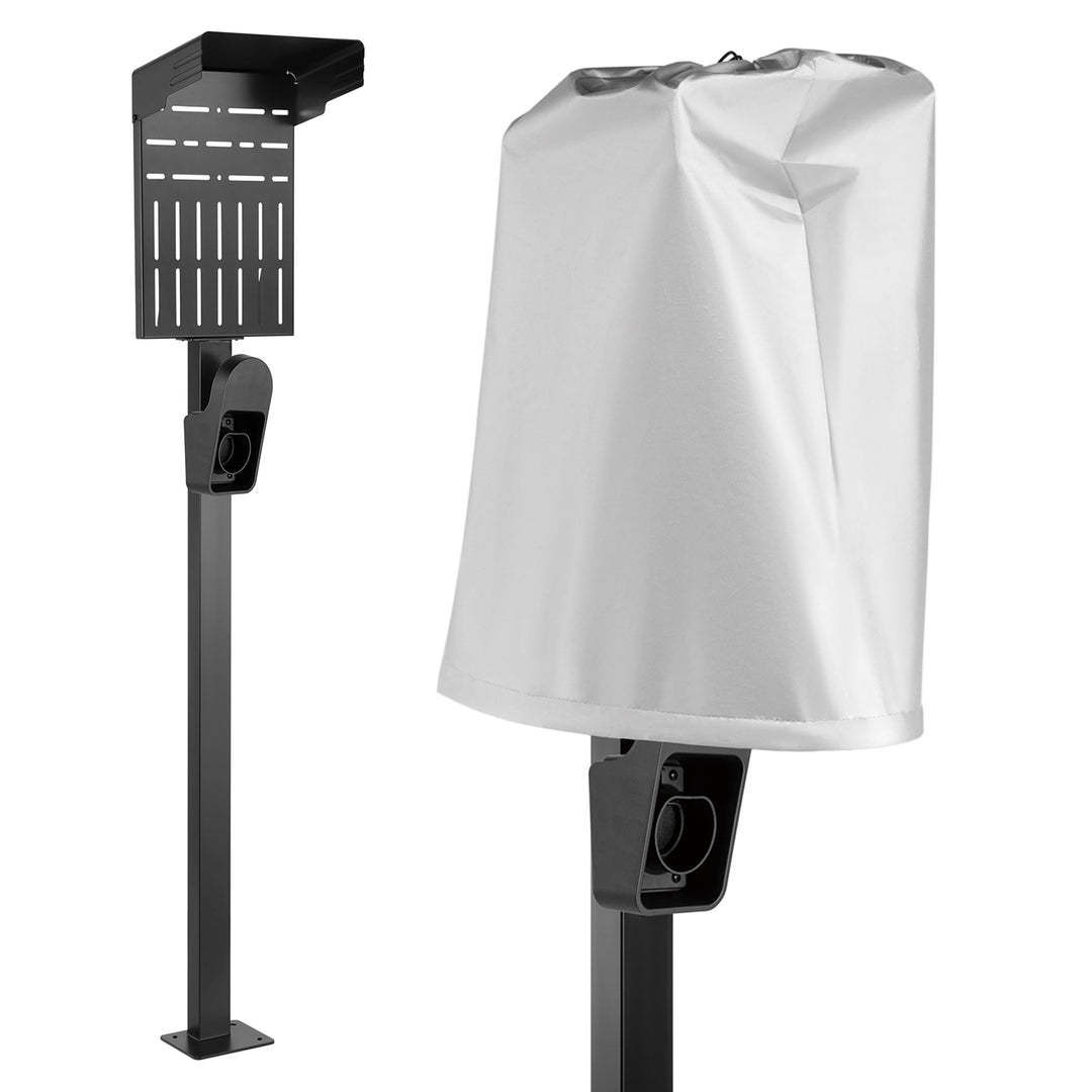 Maclean MCE456 Suporte exterior para carregadores de veículos elétricos e PHEV, aço, máx. 15 kg