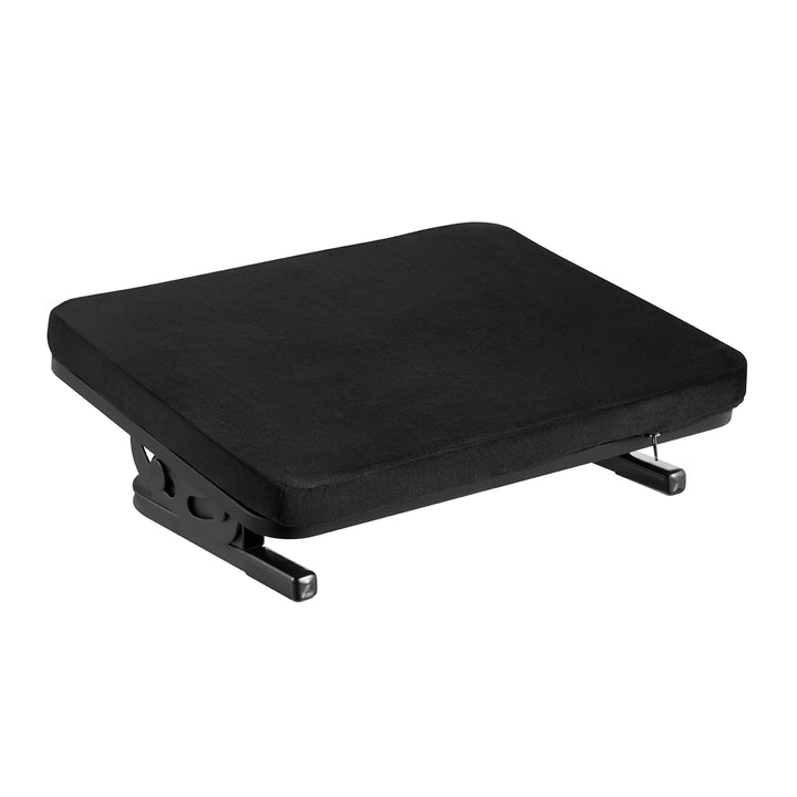 Apoio ergonómico para os pés Maclean MC-460, apoio para as pernas, ângulo infinitamente ajustável, almofada removível