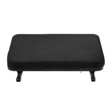 Apoio ergonómico para os pés Maclean MC-460, apoio para as pernas, ângulo infinitamente ajustável, almofada removível