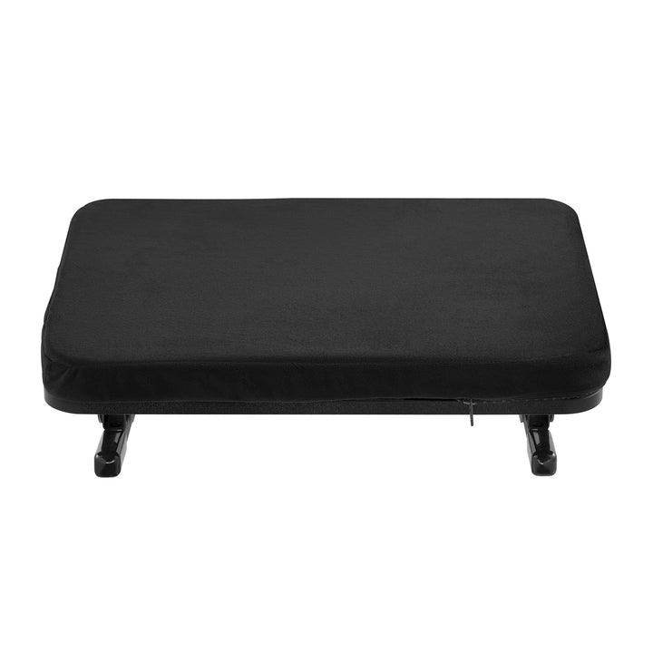 Apoio ergonómico para os pés Maclean MC-460, apoio para as pernas, ângulo infinitamente ajustável, almofada removível