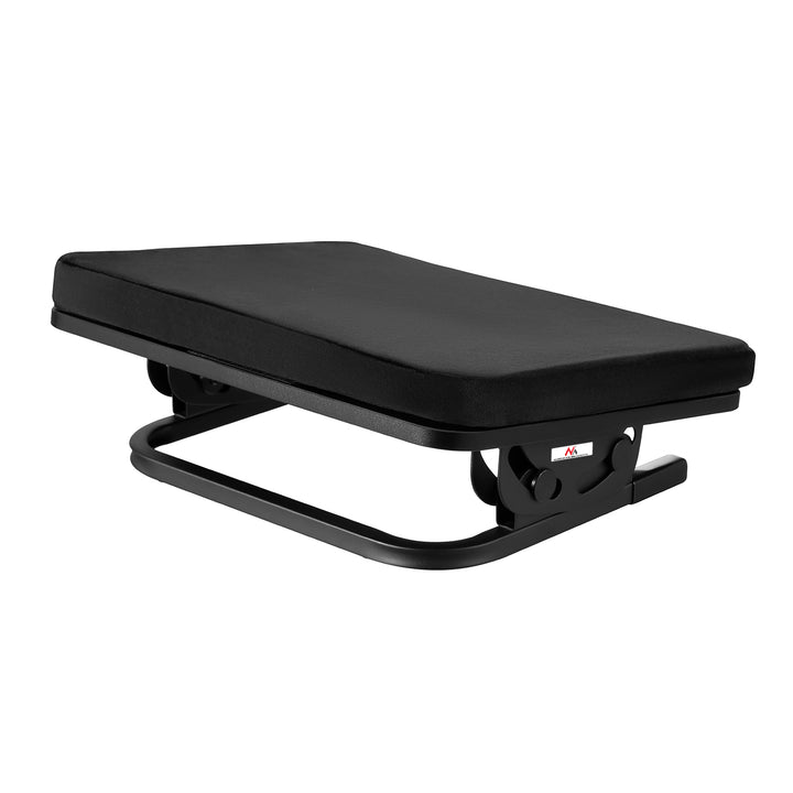 Apoio ergonómico para os pés Maclean MC-460, apoio para as pernas, ângulo infinitamente ajustável, almofada removível