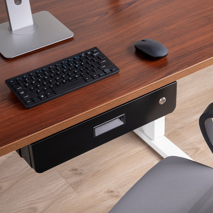 Organizador de gavetas ergonómico com fecho para secretária Maclean MC-461, preto, máx. 5 kg