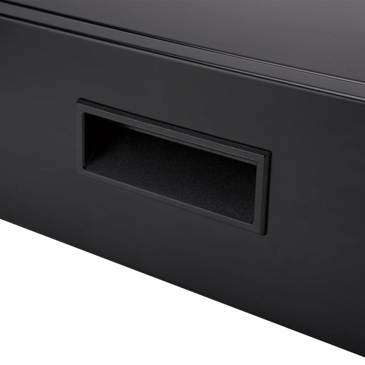 Organizador de gavetas ergonómico com fecho para secretária Maclean MC-461, preto, máx. 5 kg