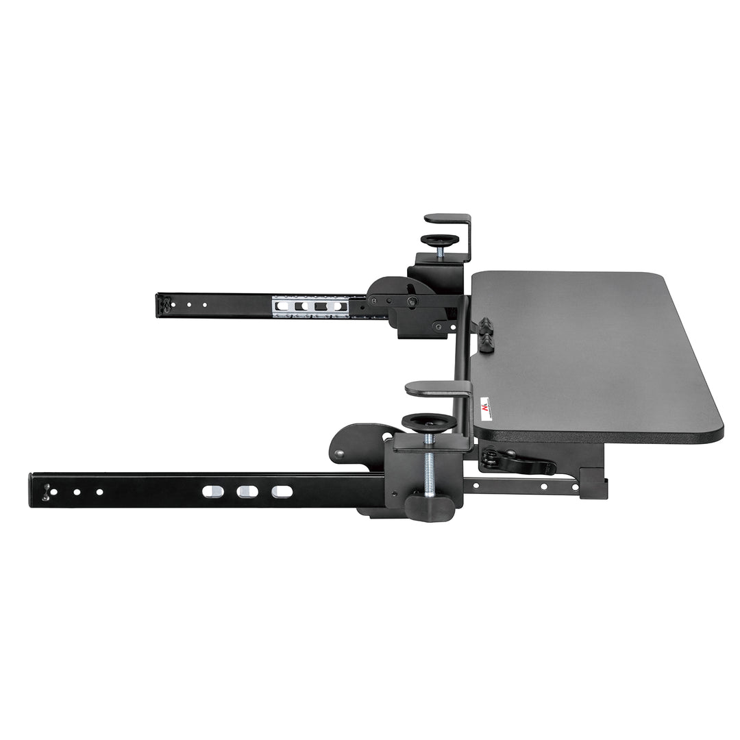 Suporte para teclado Maclean MC-462 sob a mesa, ajustável, máx. 5 kg, 67 x 24 cm