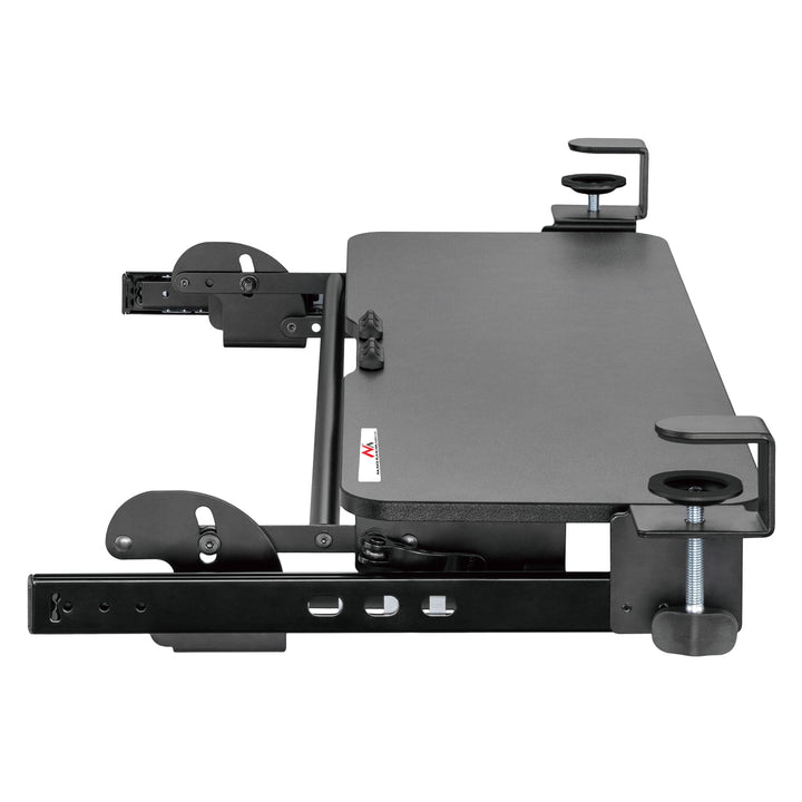 Suporte para teclado Maclean MC-462 sob a mesa, ajustável, máx. 5 kg, 67 x 24 cm
