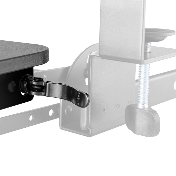 Suporte para teclado Maclean MC-462 sob a mesa, ajustável, máx. 5 kg, 67 x 24 cm
