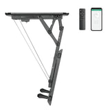 Maclean MC-880T - Suporte de TV elétrico inclinável (32-70") com controlo por aplicação, para tetos inclinados, inclui comando, até 35 kg, VESA 600 x 400 cm