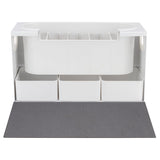 Organizador de maquilhagem universal Maclean MC-479 para cosméticos e artigos de higiene pessoal, carga máxima de 8 kg, 367 x 150 x 220 mm