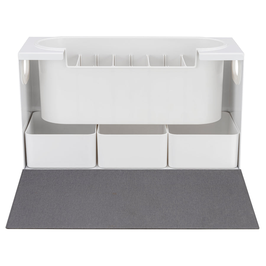 Organizador de maquilhagem universal Maclean MC-479 para cosméticos e artigos de higiene pessoal, carga máxima de 8 kg, 367 x 150 x 220 mm