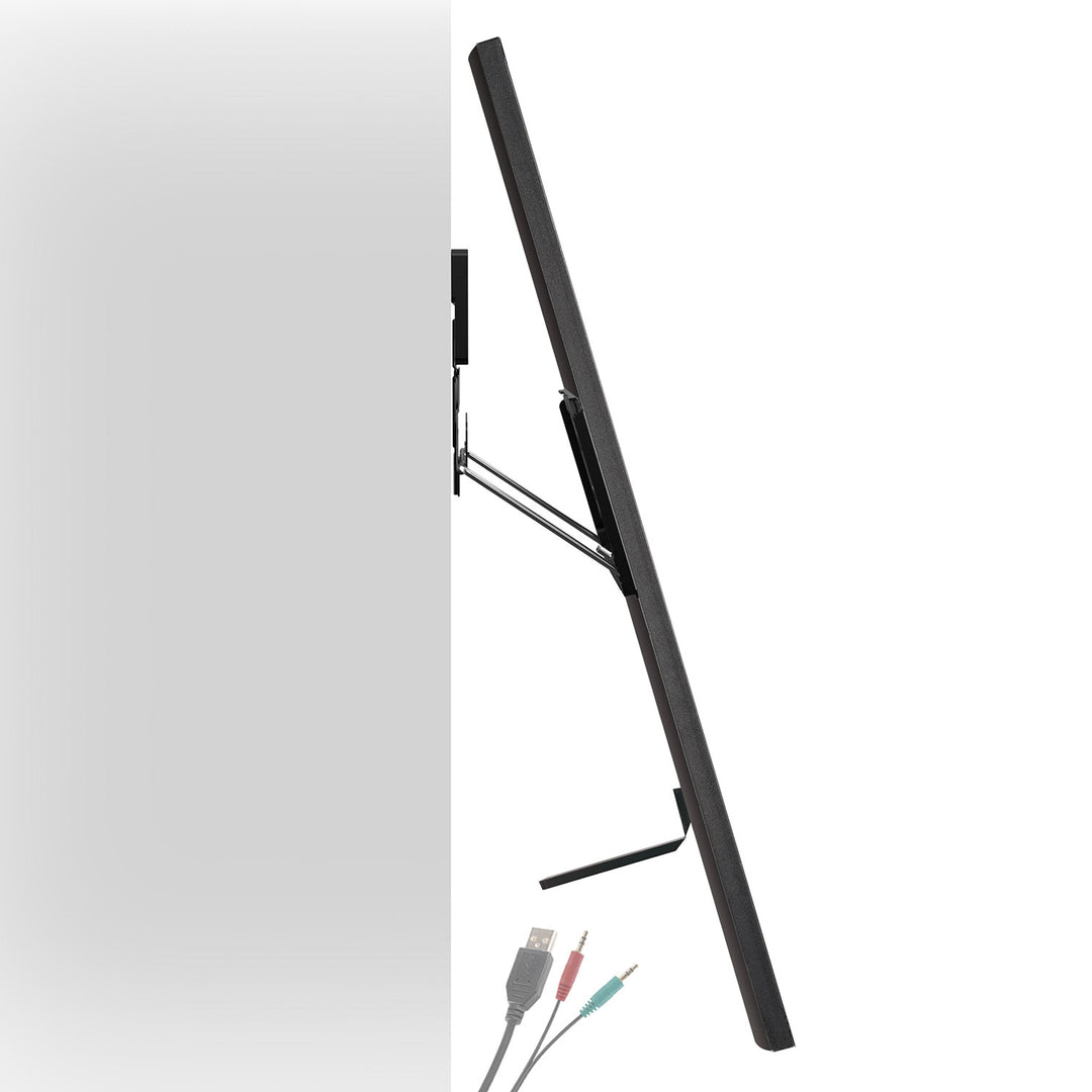 Suporte de parede ultrafino para TV Maclean MC-481, 37-80", VESA máx. 600x400