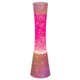 Candeeiro decorativo Minka lavalamp Gy6.35 20W, 39,5 cm cor rosa