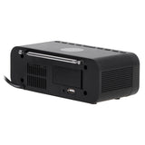 Adler AD 1192B Radio Despertador FM con Cargador Inalámbrico, Bluetooth