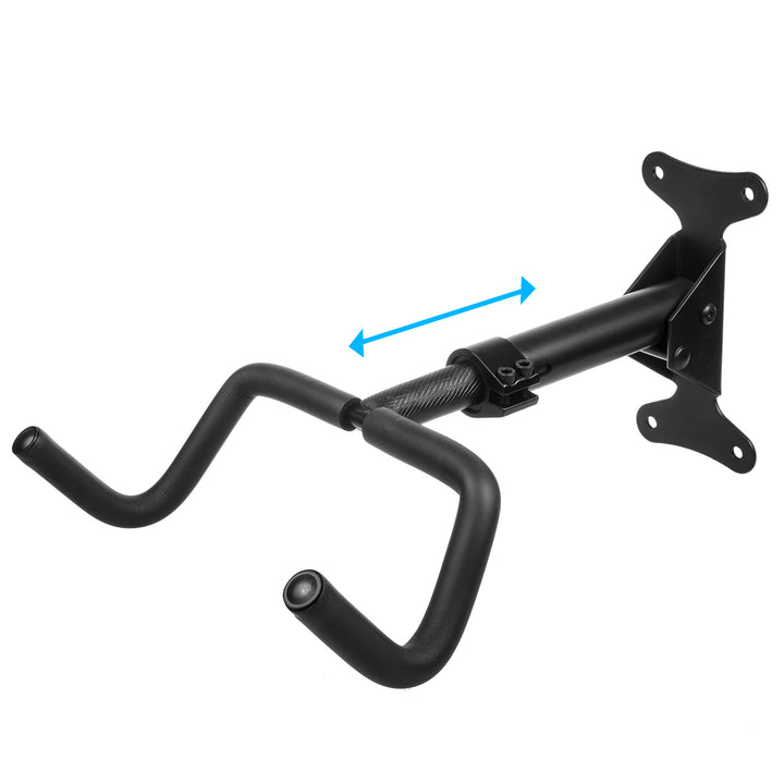 Suporte de parede horizontal em aço para bicicleta Maclean, carga máxima de 30 kg, MC-431