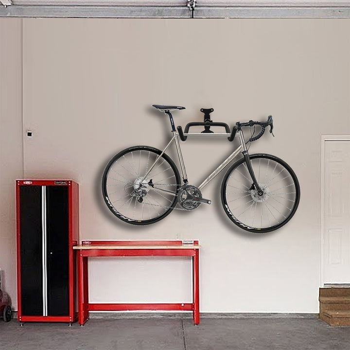 Suporte de parede horizontal em aço para bicicleta Maclean, carga máxima de 30 kg, MC-431