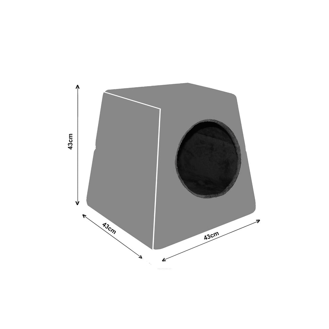 Universal perro / gato 2en1 - Trenza tamaño M 43cmx43cm