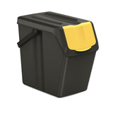Papelera Keden SORTI BOX 3x25l - reciclaje negro