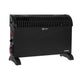 Radiador elétrico MESKO convector térmico preto