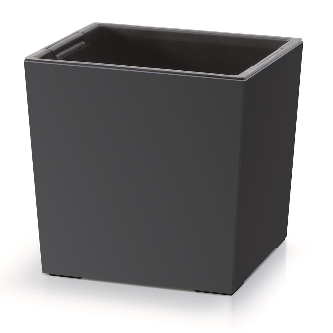 Prosperplast Urbi Maceta baja cuadrada con inserto DURS240L-S433 - color antracita