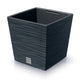 Prosperplast Furu Maceta cuadrada baja con inserto DFS300-S433 - color antracita