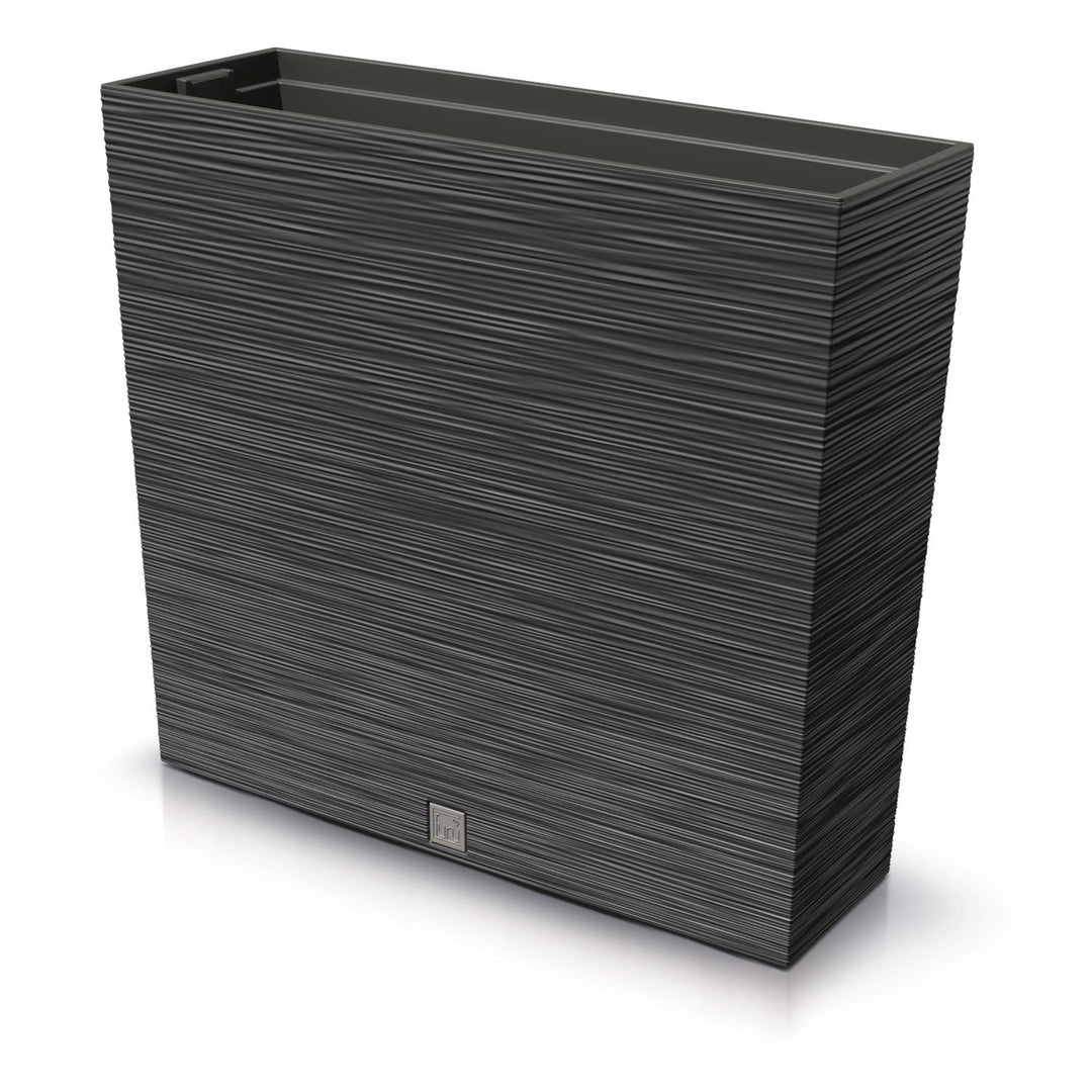 Prosperplast Furu Case T Macetero 2 en 1 Jardinera con Maceta para Plantas Maceta con Tiesto DFC800T-S433 - color antracita