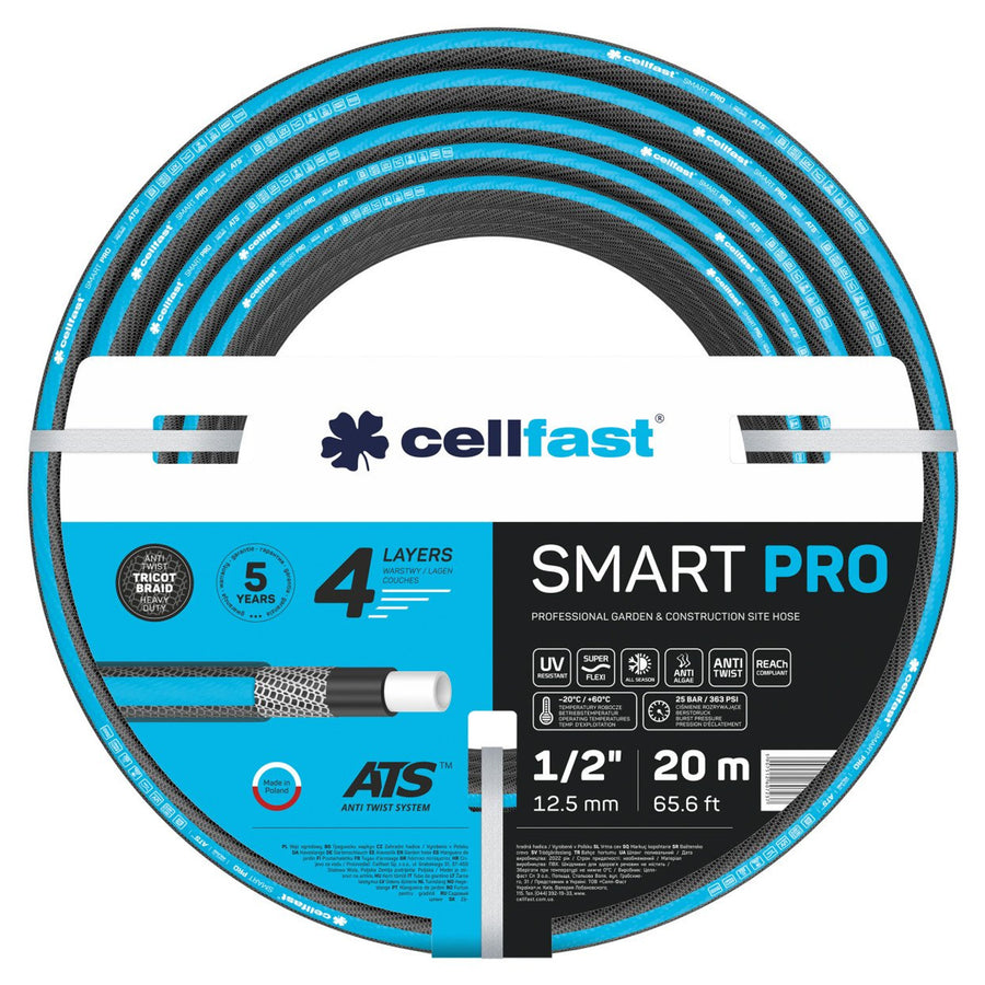 Mangueira de jardim CELLFAST SMART PRO ATS 13-400 1/2 20 m 4 camadas
