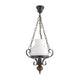 Rabalux Petronel candeeiro suspenso 7076 metal madeira vidro