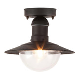 Candeeiro de teto metálico para exterior Rabalux Oslo 8716