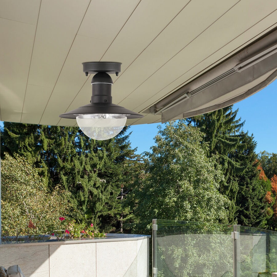 Candeeiro de teto metálico para exterior Rabalux Oslo 8716