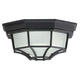 Candeeiro de teto para exterior Rabalux Milano 8346 com cúpula de metal e vidro