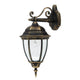 Aplique Rabalux Toronto 8381 con rosca E27 y 60W. Grado de protección IP44. Color oro antiguo