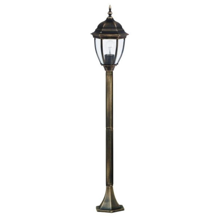 Lámpara clásica oro antiguo Rabalux Toronto E27 60 W IP44